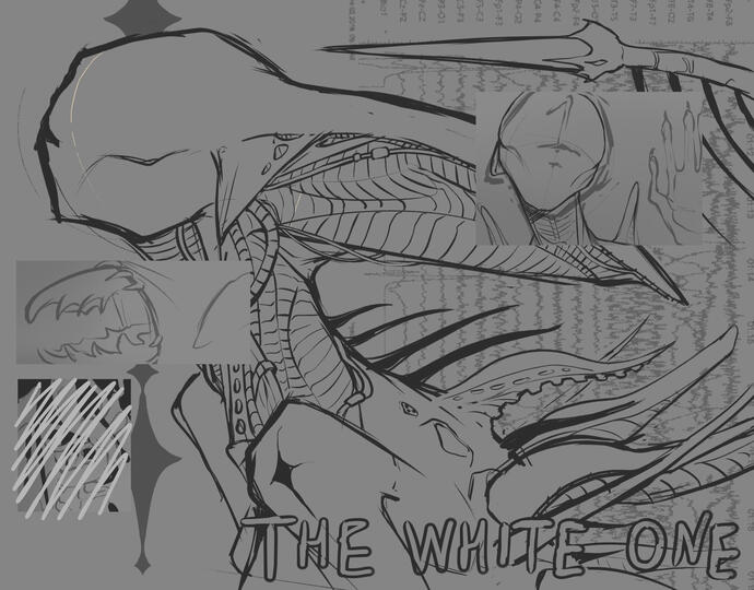 cleaned sketch + values